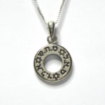 שרשרת כסף 925 עם תליון קבלה