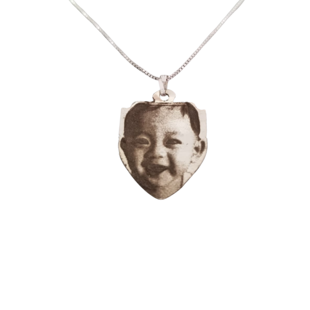 תליון עם תמונה מגן